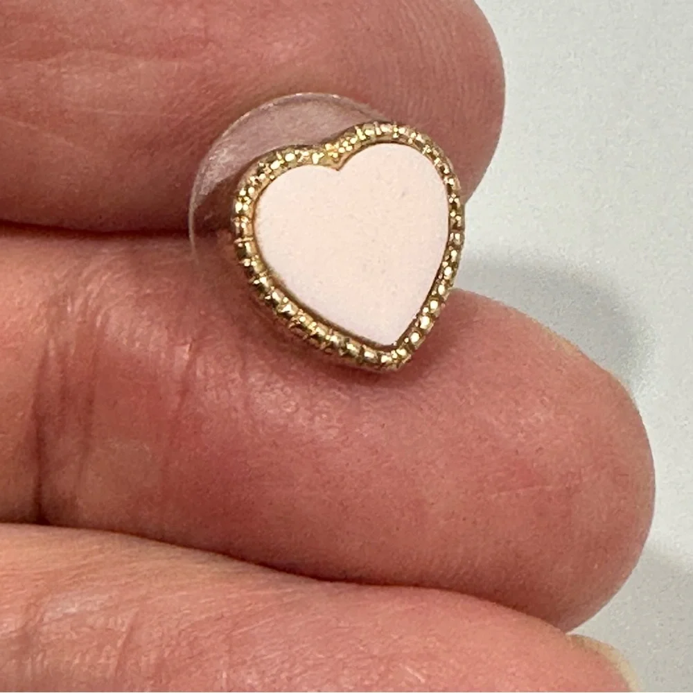 Vintage Victorian Style Floral Heart Earrings Bundle Lot Romantic Feminine